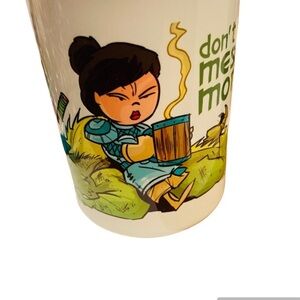 Don’t Mess With My Morning Cartoon Character By Cartoonist Travis Hanson Mug.